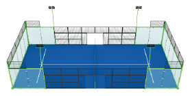 PadelSwift Semipanorámica
